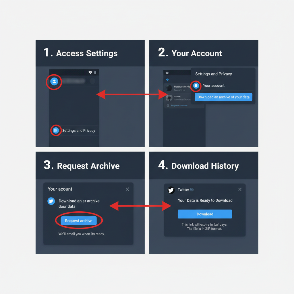 Check and Download Your Complete Twitter Post History